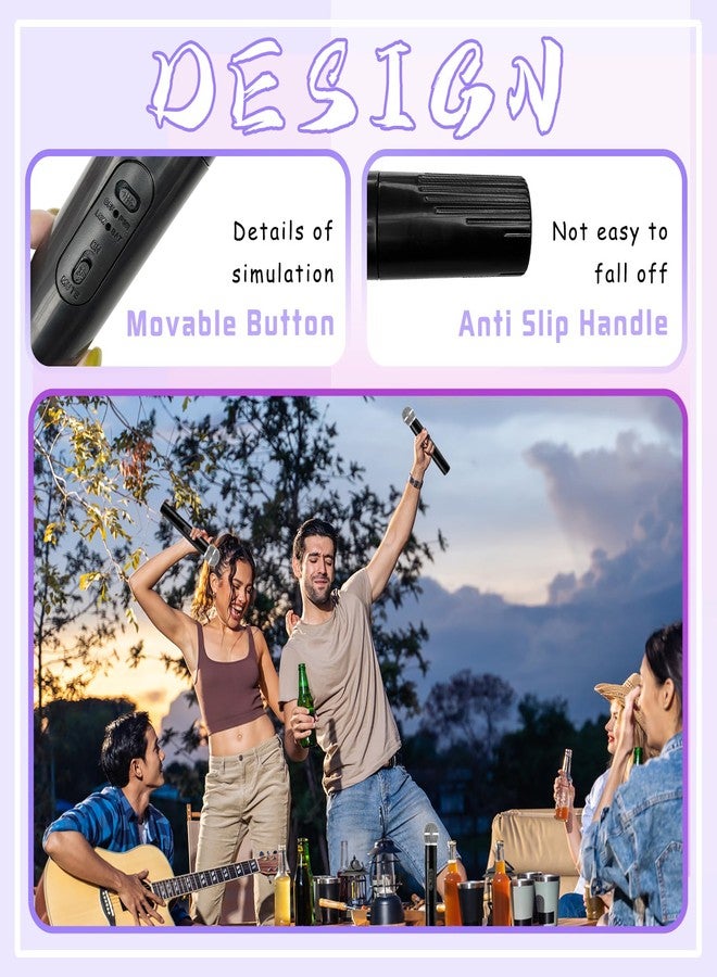 Zddaoole 3 Pcs Kids Microphone Toy,Plastic Fake Microphone Pretend Play Toy Black Stage Mics Toys for Halloween Christmas Karaoke Costume Party Favors - Image 4